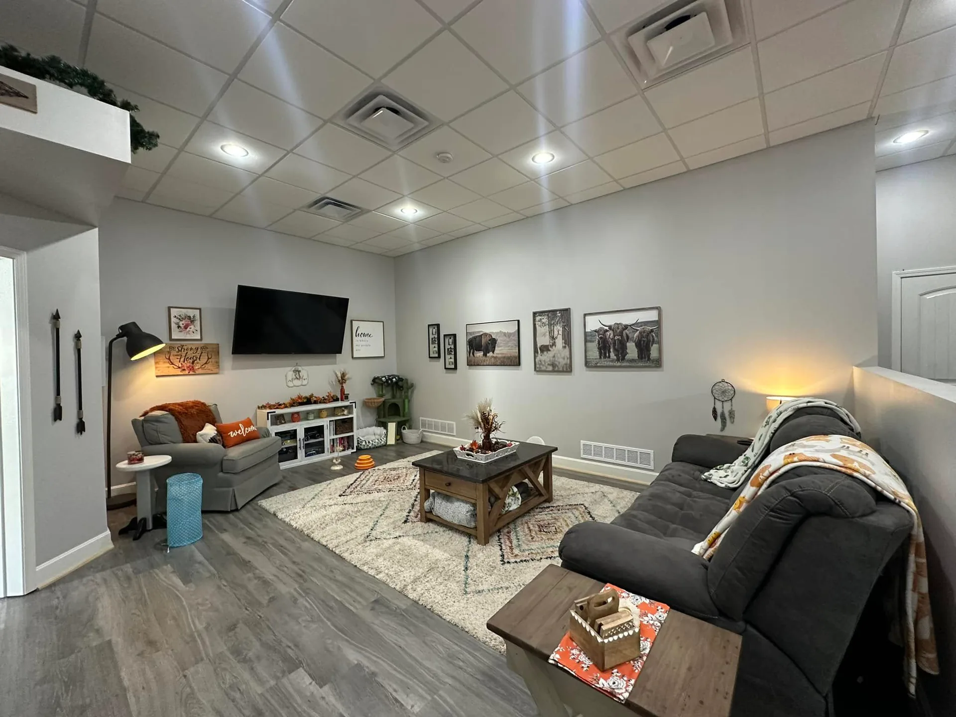 Family room reset by Tidy KC